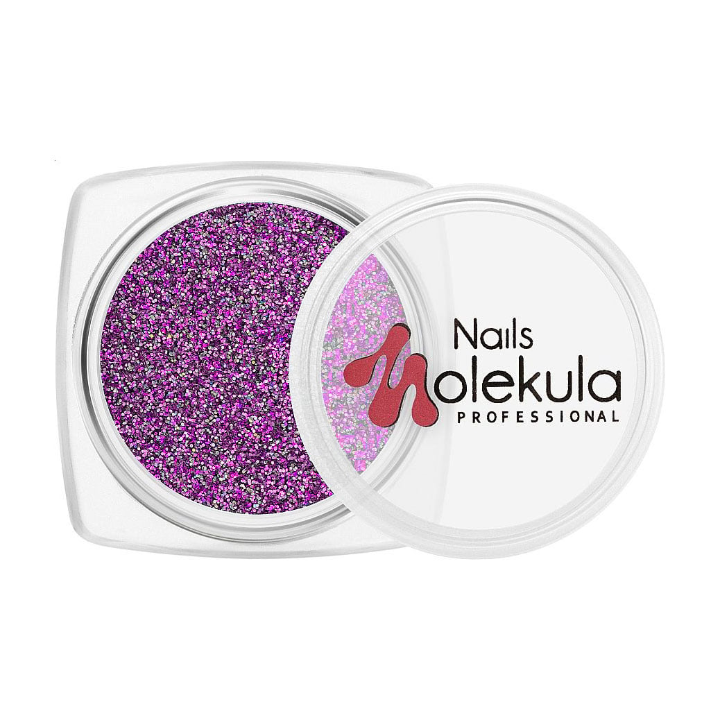 Пісок для декору нігтів Nails Molekula Professional Sand For Design, Purple, 3 г